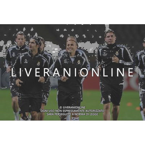 20-10-2008 Torino Sport Calcio Allenamento Champions Real Madrid Nella foto: cannavaro con i compagni ©Alessandro Falzone/Press Photo AG. ALDO LIVERANI SAS