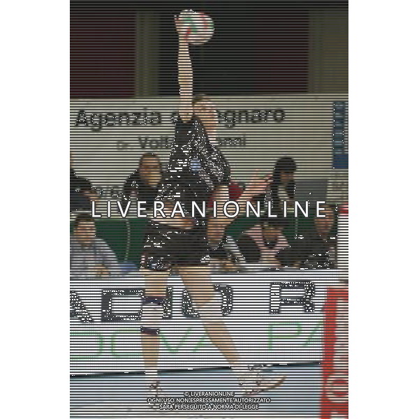 PADOVA 19/10/2008 CAMPIONATO ITALIANO PALLAVOLO MASCHILE SERIE A1 TIM 2008/09 ANTOVENETA PADOVA/MONTICHIARI NELLA FOTO:RAYMAEKERS MATIAS FOTO PAOLA GARBUIO/AG.ALDO LIVERANI