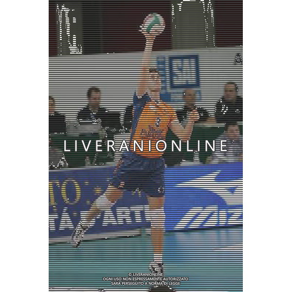 PADOVA 19/10/2008 CAMPIONATO ITALIANO PALLAVOLO MASCHILE SERIE A1 TIM 2008/09 ANTOVENETA PADOVA/MONTICHIARI NELLA FOTO:RAUWERDINK JEROEN FOTO PAOLA GARBUIO/AG.ALDO LIVERANI