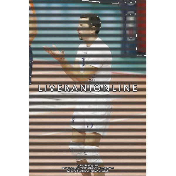 PADOVA 19/10/2008 CAMPIONATO ITALIANO PALLAVOLO MASCHILE SERIE A1 TIM 2008/09 ANTOVENETA PADOVA/MONTICHIARI NELLA FOTO:MANIA\' LORIS FOTO PAOLA GARBUIO/AG.ALDO LIVERANI