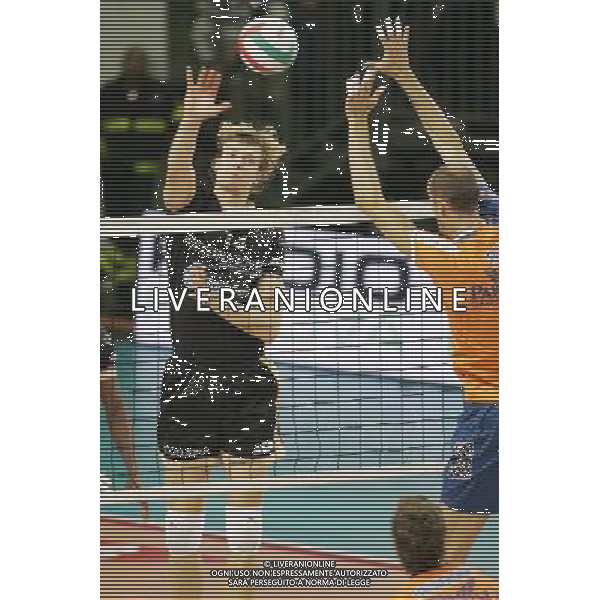 PADOVA 19/10/2008 CAMPIONATO ITALIANO PALLAVOLO MASCHILE SERIE A1 TIM 2008/09 ANTOVENETA PADOVA/MONTICHIARI NELLA FOTO:KROMM ROBERT FOTO PAOLA GARBUIO/AG.ALDO LIVERANI