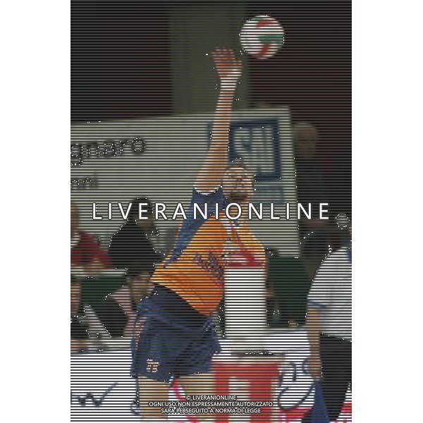 PADOVA 19/10/2008 CAMPIONATO ITALIANO PALLAVOLO MASCHILE SERIE A1 TIM 2008/09 ANTOVENETA PADOVA/MONTICHIARI NELLA FOTO:HOWARD DANIEL ALLAN FOTO PAOLA GARBUIO/AG.ALDO LIVERANI