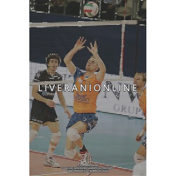 PADOVA 19/10/2008 CAMPIONATO ITALIANO PALLAVOLO MASCHILE SERIE A1 TIM 2008/09 ANTOVENETA PADOVA/MONTICHIARI NELLA FOTO:ESKO MIKKO FOTO PAOLA GARBUIO/AG.ALDO LIVERANI