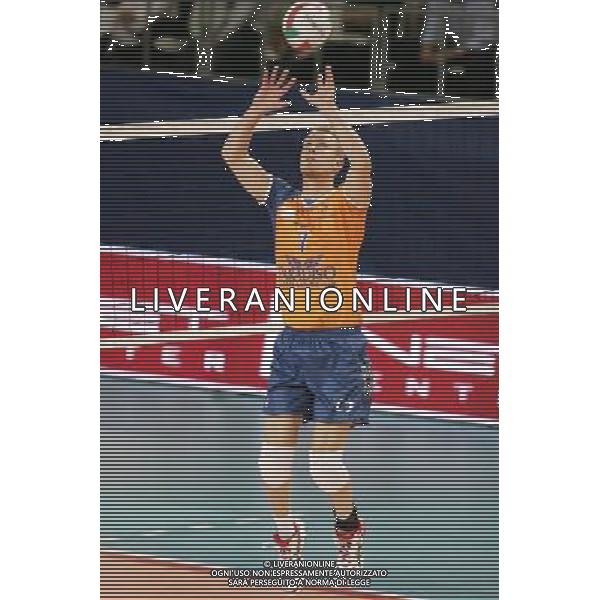 PADOVA 19/10/2008 CAMPIONATO ITALIANO PALLAVOLO MASCHILE SERIE A1 TIM 2008/09 ANTOVENETA PADOVA/MONTICHIARI NELLA FOTO:ESKO MIKKO FOTO PAOLA GARBUIO/AG.ALDO LIVERANI