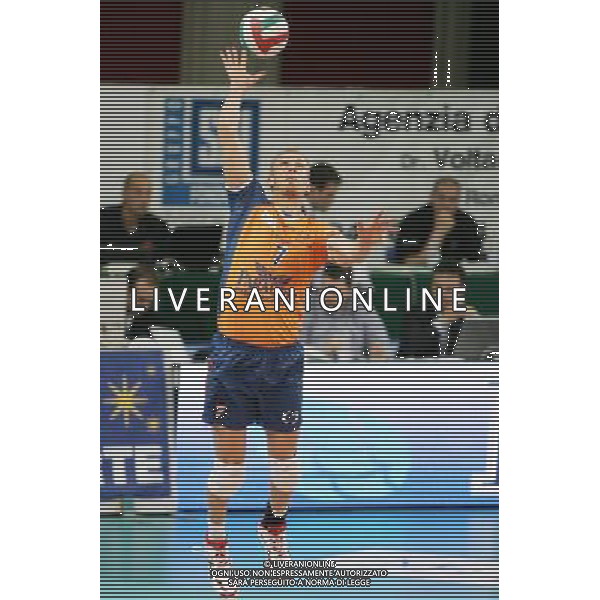 PADOVA 19/10/2008 CAMPIONATO ITALIANO PALLAVOLO MASCHILE SERIE A1 TIM 2008/09 ANTOVENETA PADOVA/MONTICHIARI NELLA FOTO:ESKO MIKKO FOTO PAOLA GARBUIO/AG.ALDO LIVERANI