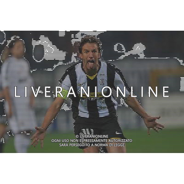 Juventus - Real Madrid Champions League 2008/2009 21-10-2008 Torino Nella foto: esultanza dopo il gol di alessandro del piero del 1-0 ©Manuela Viganti/Press Photo/Ag. Aldo Liverani