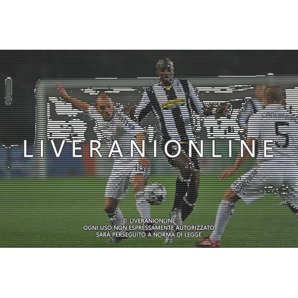 Juventus - Real Madrid Champions League 2008/2009 21-10-2008 Torino Nella foto: sissoko e sneijder ©Manuela Viganti/Press Photo/Ag. Aldo Liverani