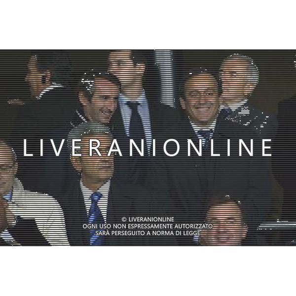 Juventus - Real Madrid Champions League 2008/2009 21-10-2008 Torino Nella foto: jean claude blanc e michel platini ©Manuela Viganti/Press Photo/Ag. Aldo Liverani