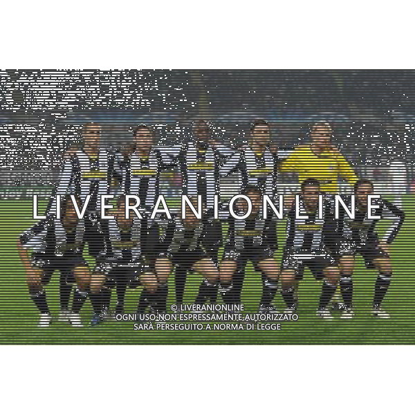 Juventus - Real Madrid Champions League 2008/2009 21-10-2008 Torino Nella foto: la formazione della juventus ©Manuela Viganti/Press Photo/Ag. Aldo Liverani