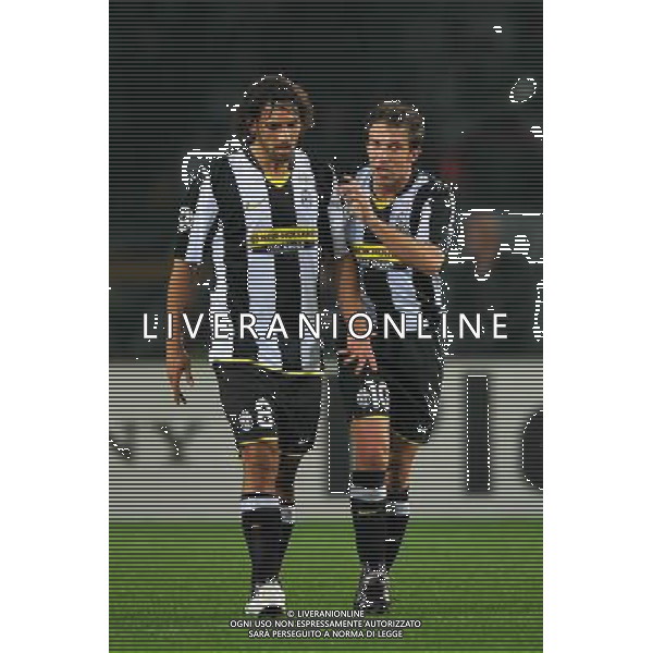 Juventus - Real Madrid Champions League 2008/2009 21-10-2008 Torino Nella foto: alessandro del piero con amauri ©Manuela Viganti/Press Photo/Ag. Aldo Liverani