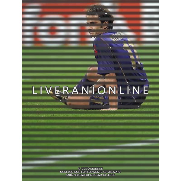 Champions League 2008/2009 Gruppo F Monaco - 21.10.2008 Bayern Monaco-Fiorentina Nella Foto:DELUSIONE GILARDINO /Ph.Vitez-Ag. Aldo Liverani