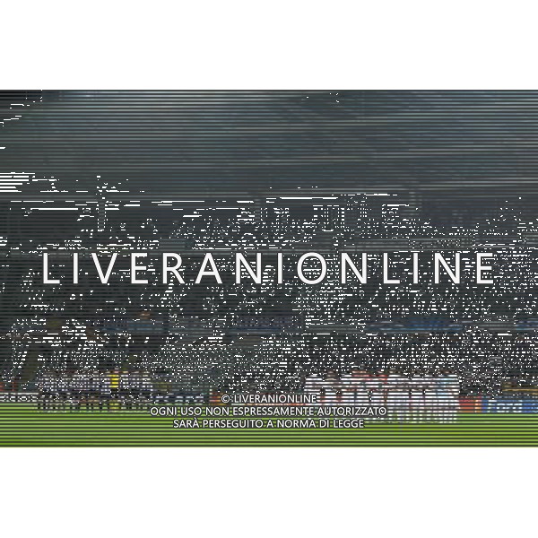  o 21-10-2008 Torino Sport-Calcio Juventus Real Madrid Champions League 2008/2009 Nella foto: Minuto di raccoglimento ph.falzone/ag ALDO LIVERANI SAS