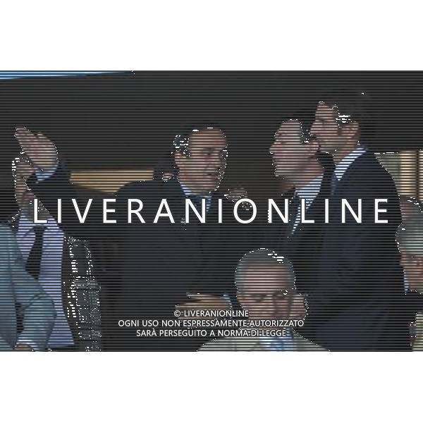  21-10-2008 Torino Sport-Calcio Juventus Real Madrid Champions League 2008/2009 Nella foto: Platini e Blanc ph.falzone/ag ALDO LIVERANI SAS
