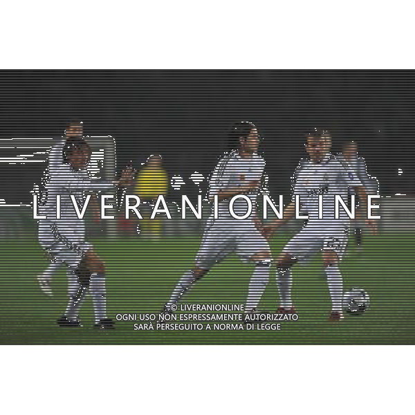  21-10-2008 Torino Sport-Calcio Juventus Real Madrid Champions League 2008/2009 Nella foto: Heinze Gaga e Van der Vaart ph.falzone/ag ALDO LIVERANI SAS