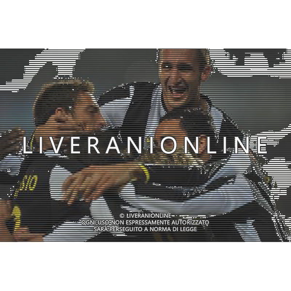  21-10-2008 Torino Sport-Calcio Juventus Real Madrid Champions League 2008/2009 Nella foto: Esultanza Gol di Del Piero ph.falzone/ag ALDO LIVERANI SAS