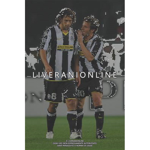  21-10-2008 Torino Sport-Calcio Juventus Real Madrid Champions League 2008/2009 Nella foto: Del Piero e Amauri ph.falzone/ag ALDO LIVERANI SAS