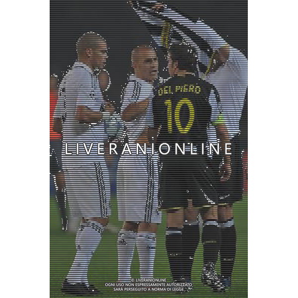  21-10-2008 Torino Sport-Calcio Juventus Real Madrid Champions League 2008/2009 Nella foto: Pepe Cannavaro e Del Piero ph.falzone/ag ALDO LIVERANI SAS