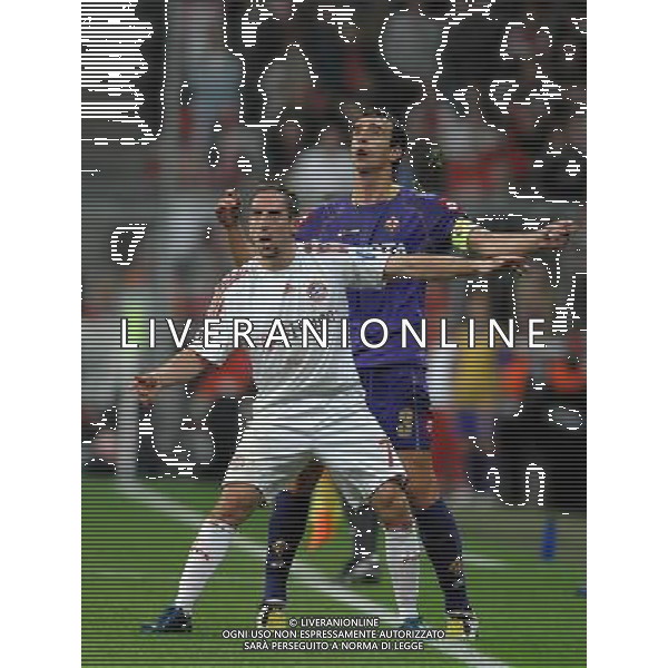 Champions League 2008/2009 Gruppo F Monaco - 21.10.2008 Bayern Monaco-Fiorentina Nella Foto:RIBERY FRANCK-DAINELLI DARIO /Ph.Vitez-Ag. Aldo Liverani