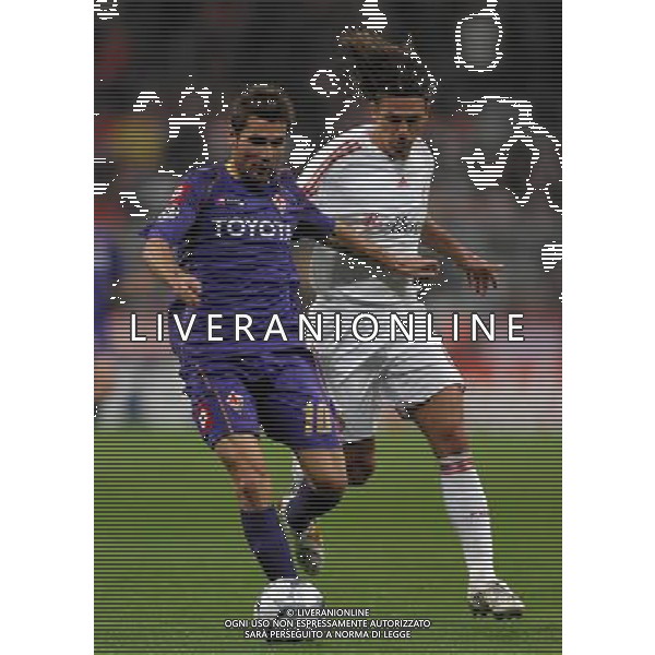 Champions League 2008/2009 Gruppo F Monaco - 21.10.2008 Bayern Monaco-Fiorentina Nella Foto:MUTU ADRIAN-DEMICHELIS MARTIN /Ph.Vitez-Ag. Aldo Liverani