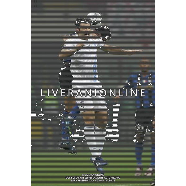 Inter - Anorthosis Champions League 22/10/2008 nella foto traianos dellas e stankovic dejan ph luzzani/Ag. Aldo Liverani Sas