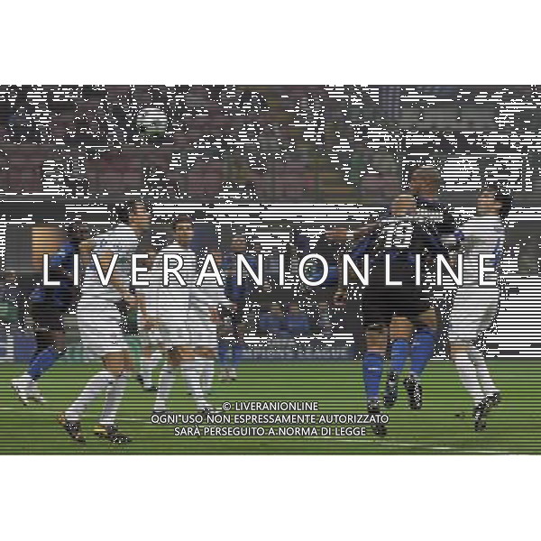 Inter - Anorthosis Champions League 22/10/2008 nella foto il gol di adriano del 1-0 ph luzzani/Ag. Aldo Liverani Sas