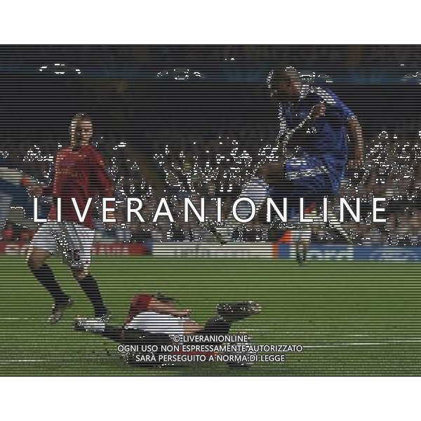 Florent Malouda of Chelsea during Chelsea FC v AS Roma on 22/10/2008 for the Champions League match 3 of Group A at Stamford Bridge in London. Picture By Marcello Pozzetti©IPS Photo Agency/Ag. Aldo Liverani Sas - ITALY ONLY -