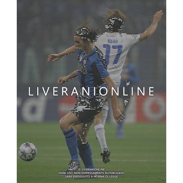Milano 22-10-2008 Champions League 2008/09 inter-anorthosis famagusta fc 1:0 nella foto zlatan ibrahimovic e savio ph marco luzzani/ag aldo liverani s.a.s.