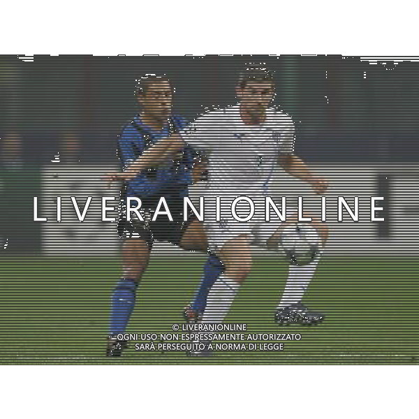 Milano 22-10-2008 Champions League 2008/09 inter-anorthosis famagusta fc 1:0 nella foto cedric bardon e ivan cordoba ph marco luzzani/ag aldo liverani s.a.s.