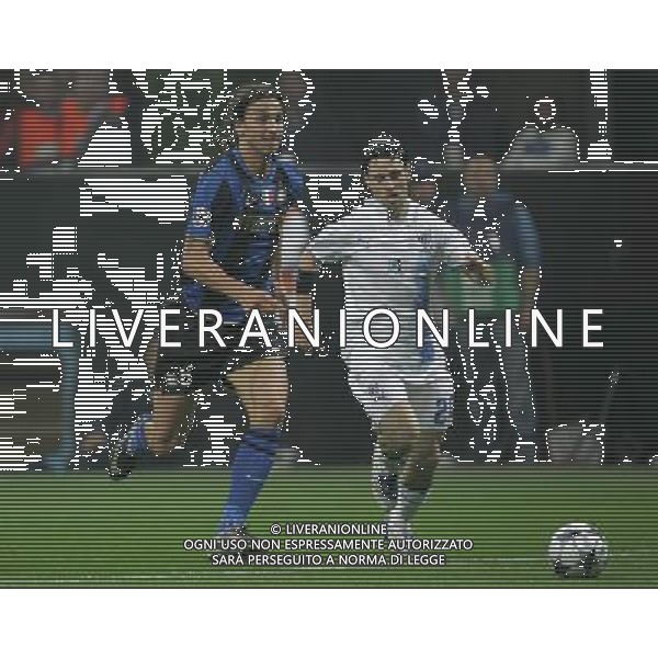 Milano 22-10-2008 Champions League 2008/09 inter-anorthosis famagusta fc 1:0 nella foto ibrahimovic zlatan e vincent laban ph marco luzzani/ag aldo liverani s.a.s.