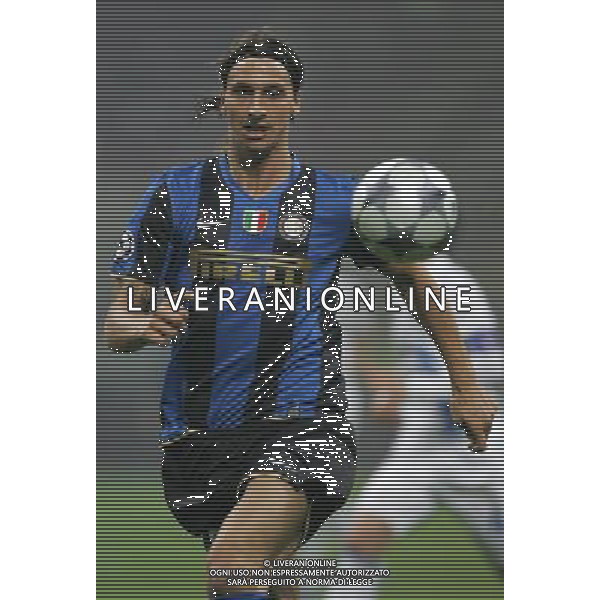 Milano 22-10-2008 Champions League 2008/09 inter-anorthosis famagusta fc 1:0 nella foto zlatan ibrahimovic ph marco luzzani/ag aldo liverani s.a.s.