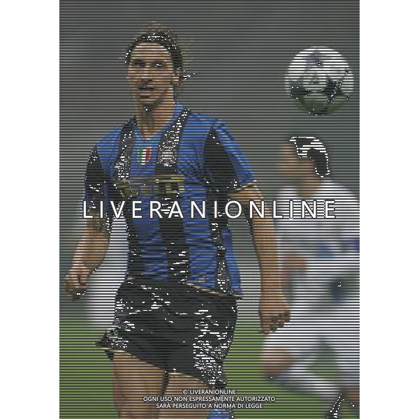 Milano 22-10-2008 Champions League 2008/09 inter-anorthosis famagusta fc 1:0 nella foto zlatan ibrahimovic ph marco luzzani/ag aldo liverani s.a.s.