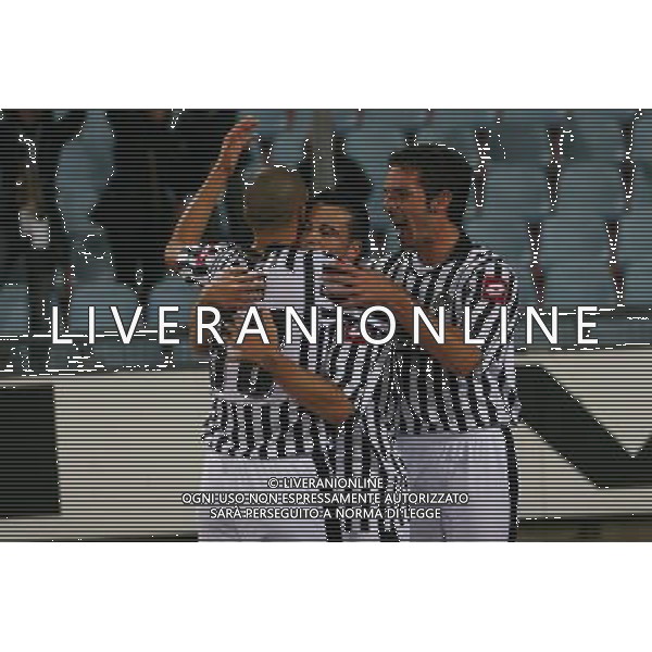 UDINESE-TOTTENHAM COPPA UEFA 23/10/2008 NELLA FOTO ABBRACCI UDINESE FOTO PAOLA GARBUIO-AG ALDO LIVERANI