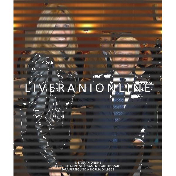 MILANO 27/10/2008 CORRIERE DELLA SERA SALA BUZZATI VIA BALZAN,3 TERZO PREMIO INTERNAZIONALE GIACINTO FACCHETTI NELLA FOTO BARBARA FACCHETTI ED ANTONIO MATARRESE FOTO MARIO ROMANO/AG ALDO LIVERANI