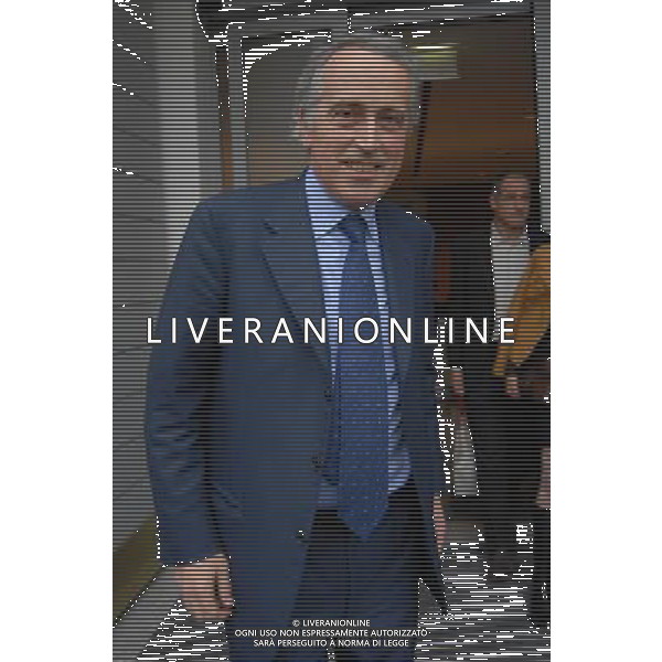 MILANO 27/10/2008 CORRIERE DELLA SERA SALA BUZZATI VIA BALZAN,3 TERZO PREMIO INTERNAZIONALE GIACINTO FACCHETTI NELLA FOTO GIANCARLO ABETE FOTO MARIO ROMANO/AG ALDO LIVERANI