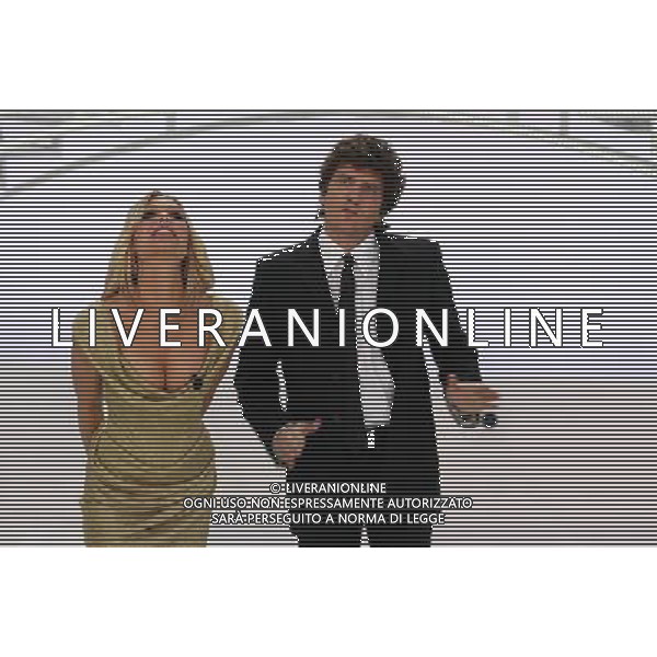 TRASMISSIONE:\' LE IENE\' NELLA FOTO: ILARY BLASI - FABIO DE LUIGI © ANTONIO SORANO - AG. ALDO LIVERANI SAS