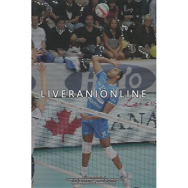 VERONA 26/10/2008 VOLLEY MARMI LANZA VERONA-BRE BANCA LANNUTTI CUNEO NELLA FOTO:ABBADI MANIUS FOTO PAOLA GARBUIO/AG.ALDO LIVERANI