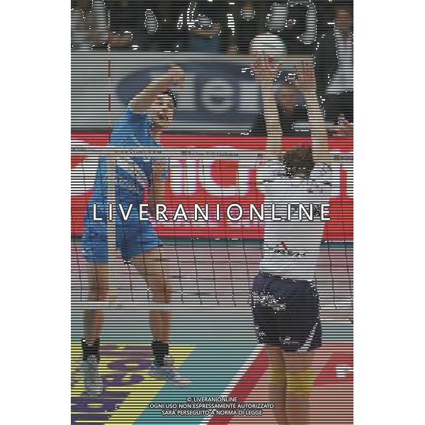 VERONA 26/10/2008 VOLLEY MARMI LANZA VERONA-BRE BANCA LANNUTTI CUNEO NELLA FOTO:NIKOLOV VLADIMIR FOTO PAOLA GARBUIO/AG.ALDO LIVERANI