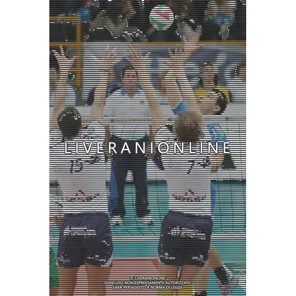 VERONA 26/10/2008 VOLLEY MARMI LANZA VERONA-BRE BANCA LANNUTTI CUNEO NELLA FOTO:NIKOLOV VLADIMIR FOTO PAOLA GARBUIO/AG.ALDO LIVERANI