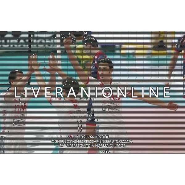 TRENTO 27/10/2008 VOLLEY ITAS DIATEC TRENTINO -LUBE BANCA MARCHE MACERATA NELLA FOTO:EMANUELE BIRARELLI FOTO PAOLA GARBUIO/AG.ALDO LIVERANI