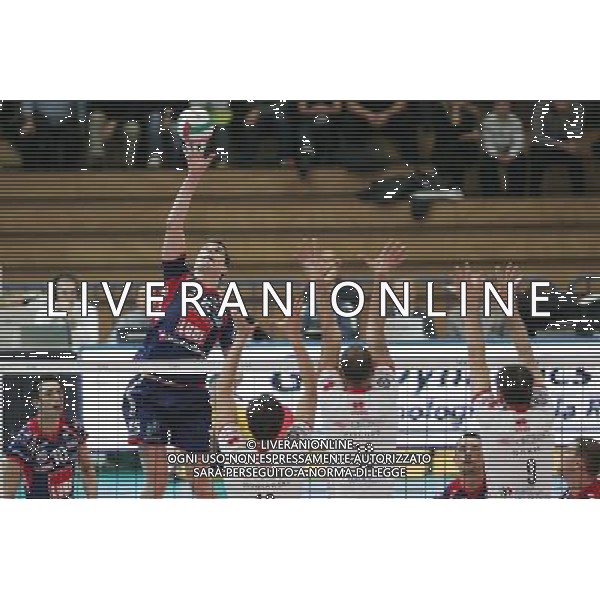 TRENTO 27/10/2008 VOLLEY ITAS DIATEC TRENTINO -LUBE BANCA MARCHE MACERATA NELLA FOTO:IGOR OMRCEN FOTO PAOLA GARBUIO/AG.ALDO LIVERANI