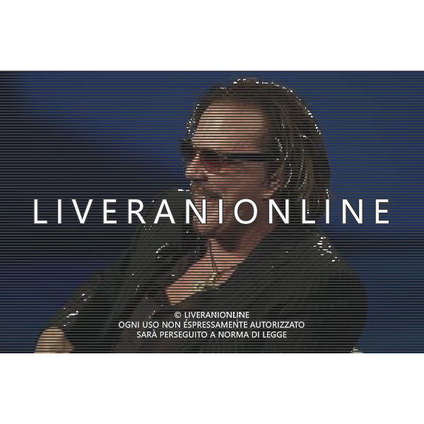TRASMISSIONE \' CHE TEMPO CHE FA\' NELLA FOTO: MICKEY ROURKE FOTO ANTONIO SORANO - AG. ALDO LIVERANI SAS