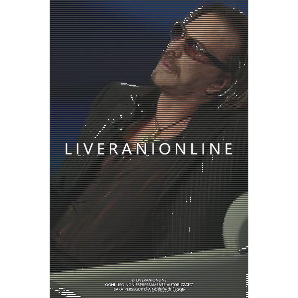 TRASMISSIONE \' CHE TEMPO CHE FA\' NELLA FOTO: MICKEY ROURKE FOTO ANTONIO SORANO - AG. ALDO LIVERANI SAS