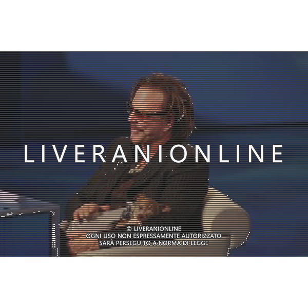 TRASMISSIONE \' CHE TEMPO CHE FA\' NELLA FOTO: MICKEY ROURKE CON IL SUO CANE FOTO ANTONIO SORANO - AG. ALDO LIVERANI SAS