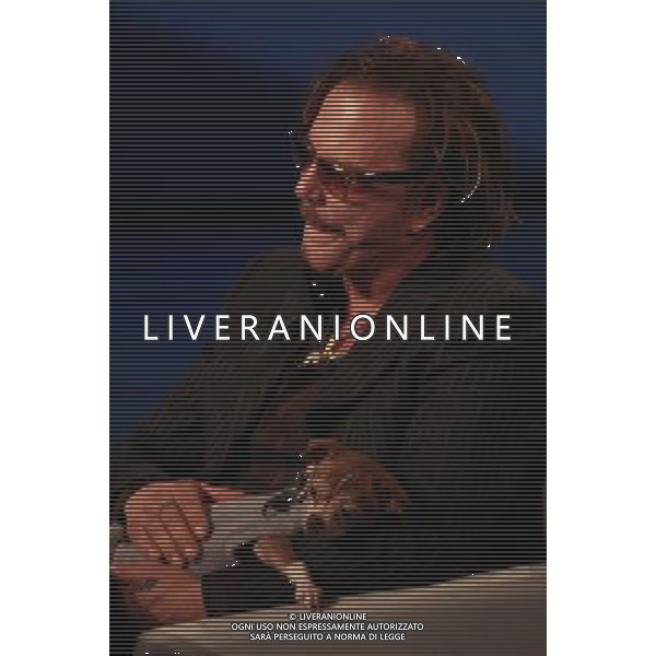 TRASMISSIONE \' CHE TEMPO CHE FA\' NELLA FOTO: MICKEY ROURKE CON IL SUO CANE FOTO ANTONIO SORANO - AG. ALDO LIVERANI SAS