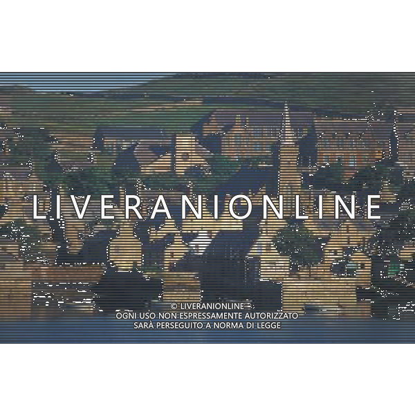 VEDUTA PANORAMICA DI UNA CITTA\' SCANDINAVA AGENZIA ALDO LIVERANI SAS