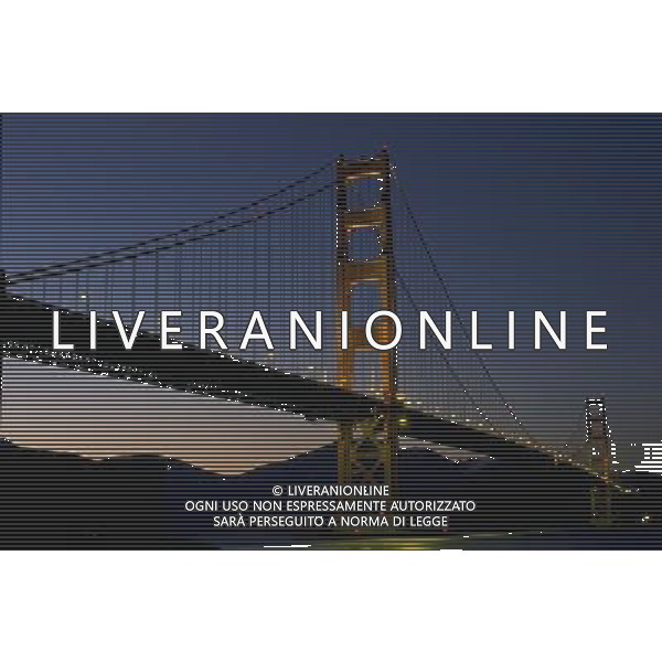 Il Golden Gate Bridge di San Francisco. - USA AGENZIA ALDO LIVERANI SAS