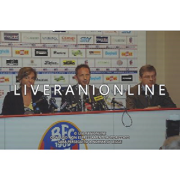 PRESENTAZIONE DI SINISA MIHAJLOVIC NUOVO ALLENATORE DEL BOLOGNA CALCIO 04/11/2008 NELLA FOTO CON LA PRESIDENTE CON FRANCESCA MENARINI FOTO SCHICCHI/AG. ALDO LIVERANI SAS
