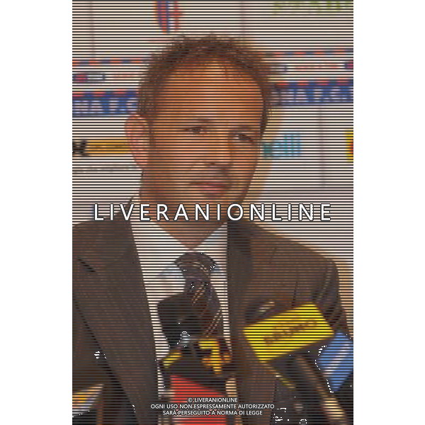 PRESENTAZIONE DI SINISA MIHAJLOVIC NUOVO ALLENATORE DEL BOLOGNA CALCIO 04/11/2008 FOTO SCHICCHI/AG. ALDO LIVERANI SAS
