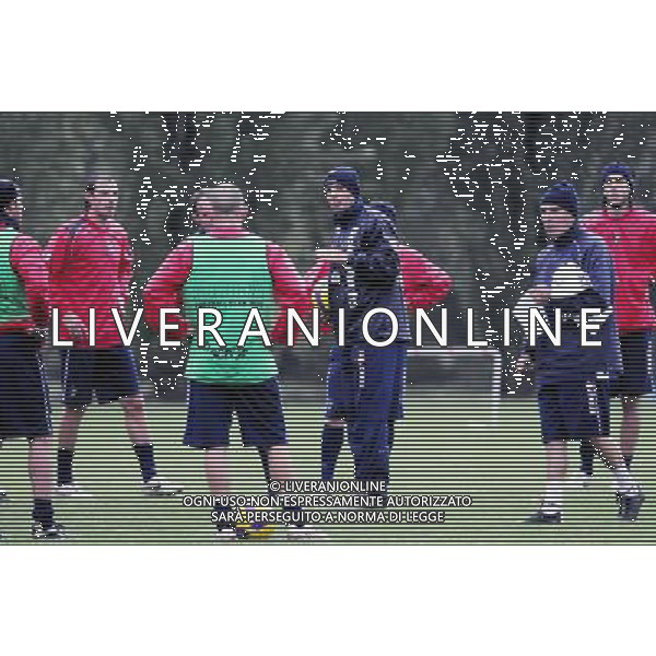 PRIMO ALLENAMENTO DI SINISA MIHAJLOVIC NUOVO ALLENATORE DEL BOLOGNA CALCIO 04/11/2008 FOTO SCHICCHI/AG. ALDO LIVERANI SAS