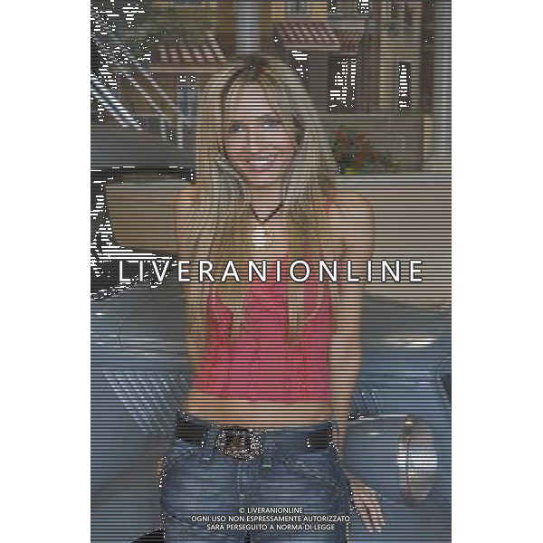TRASMISSIONE TELEVISIVA \'PIAZZA GRANDE\' 2007 nella foto MONIA ANZINI UFF STAMPA RAI-AG ALDO LIVERANI